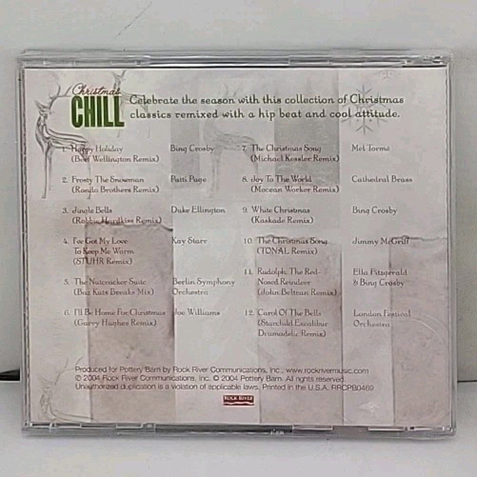 Potterybarn Christmas Chill CD *Brand New*