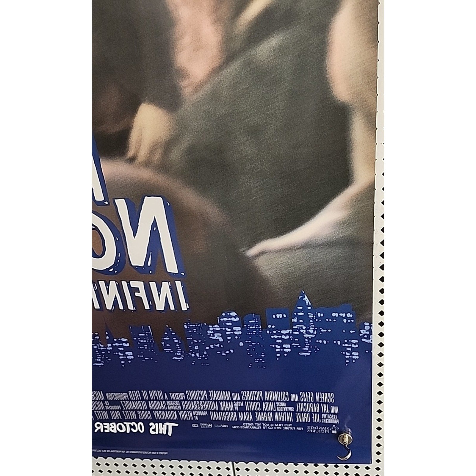 Nick & Norah's Infinite Playlist Movie Poster 2 Sided Original Final 27x40