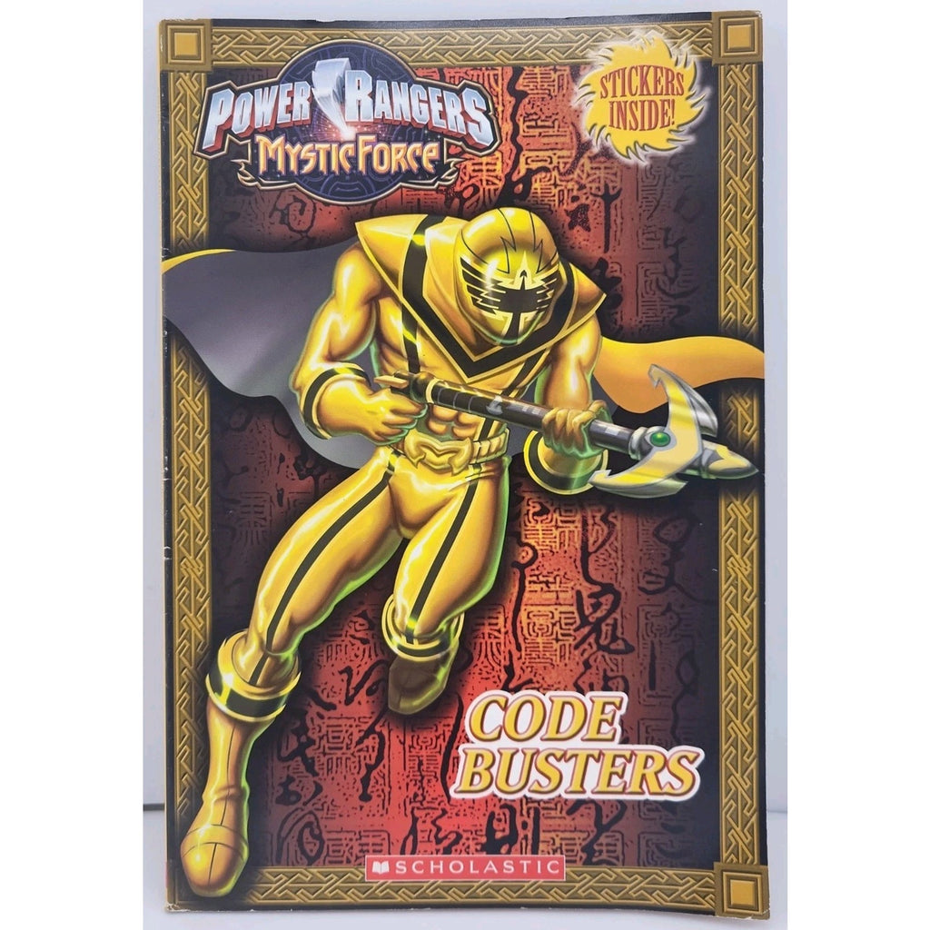 Power Rangers Mystic Force Code Busters Book