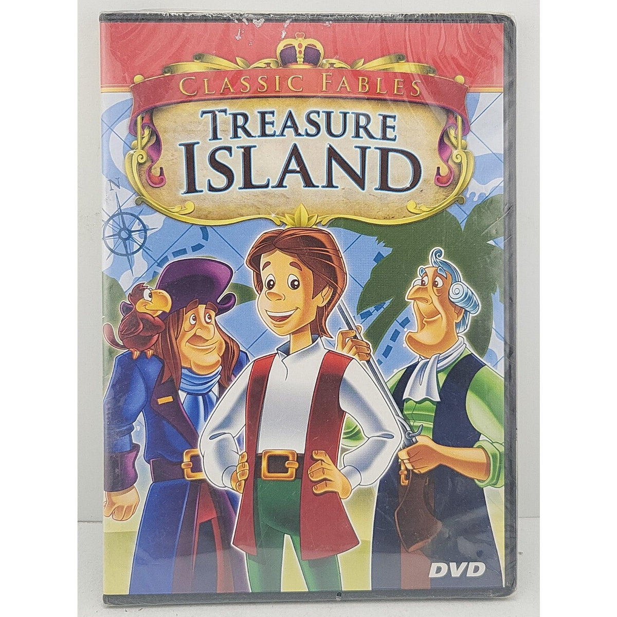 Treasure Island - Classic Fables (DVD, 2006) *Brand New*