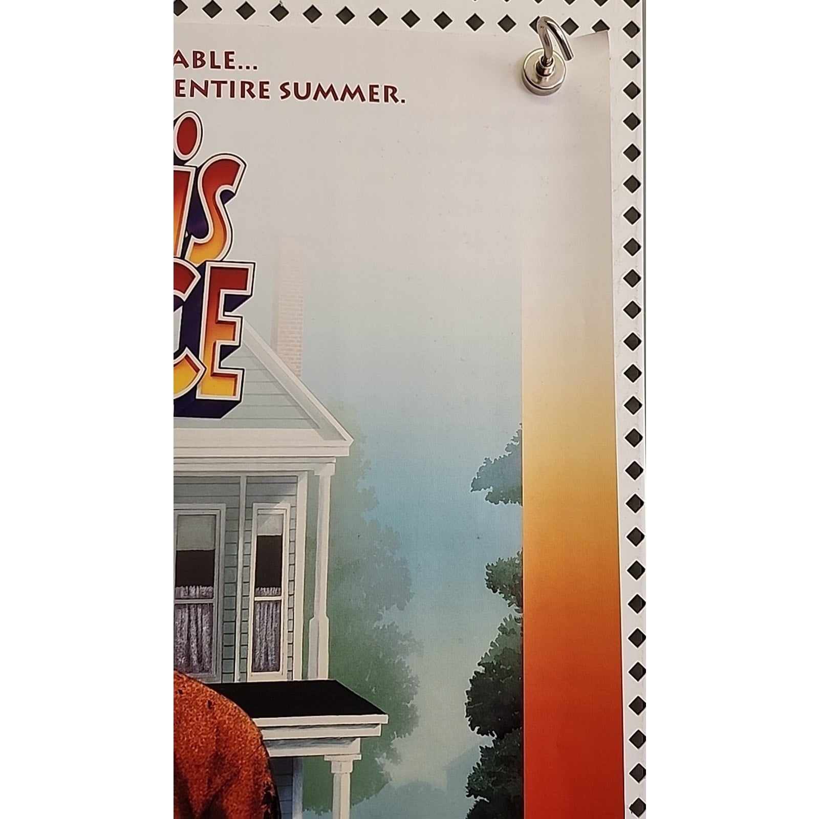Dennis The Menace Original 27.5x17 Promotional Movie Poster