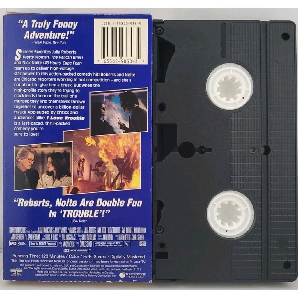 I Love Trouble (VHS, 1994)