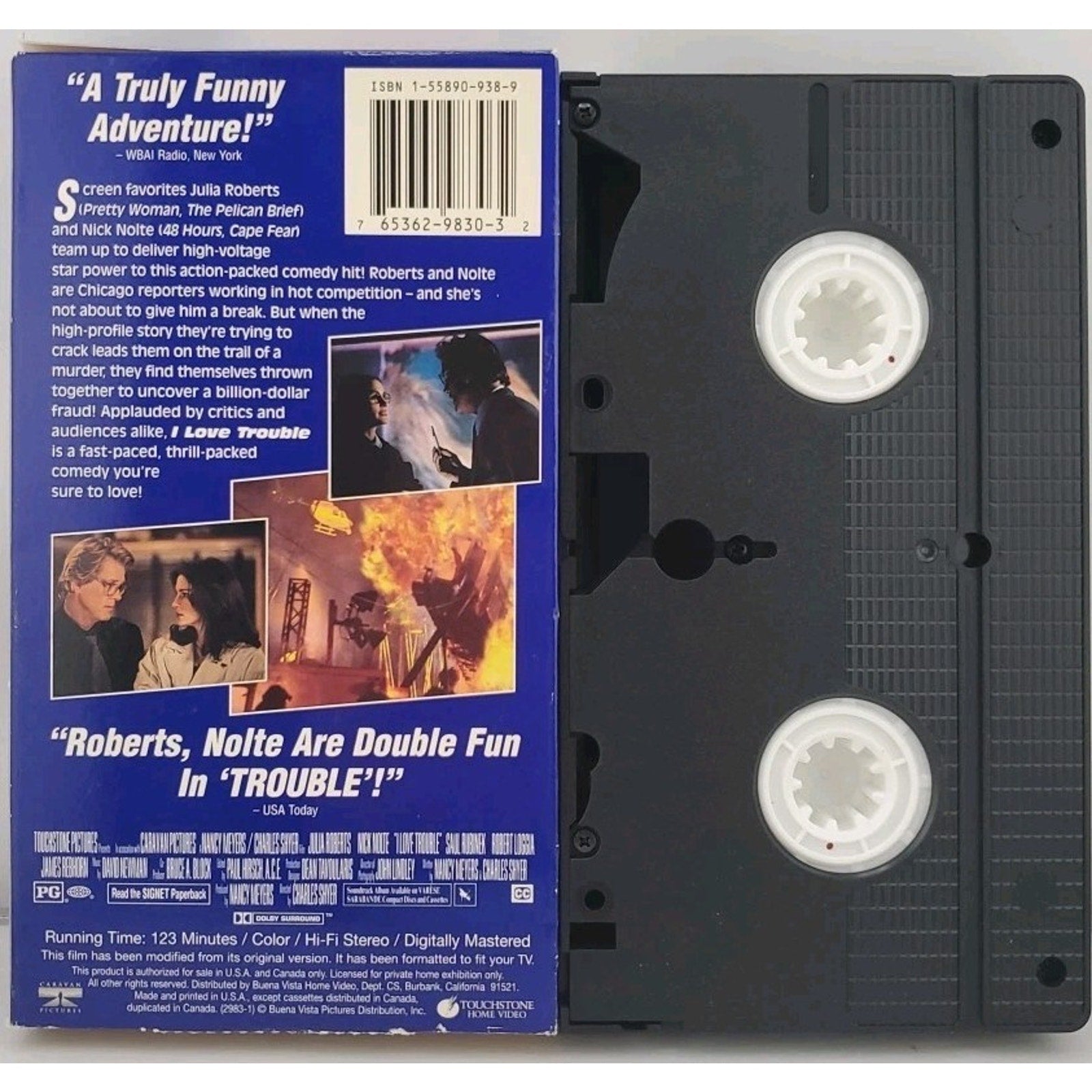 I Love Trouble (VHS, 1994)