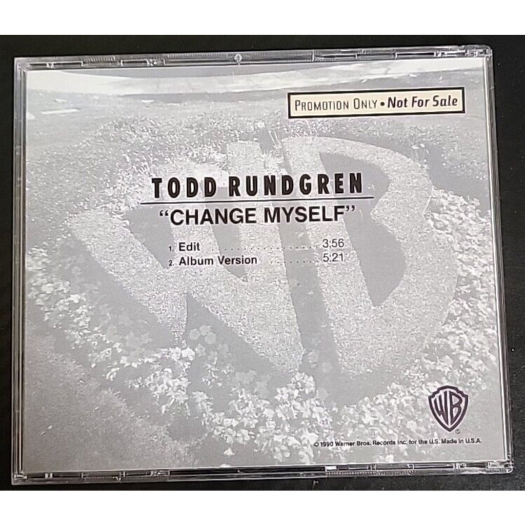 Todd Rundgren Change Myself Promo (CD)