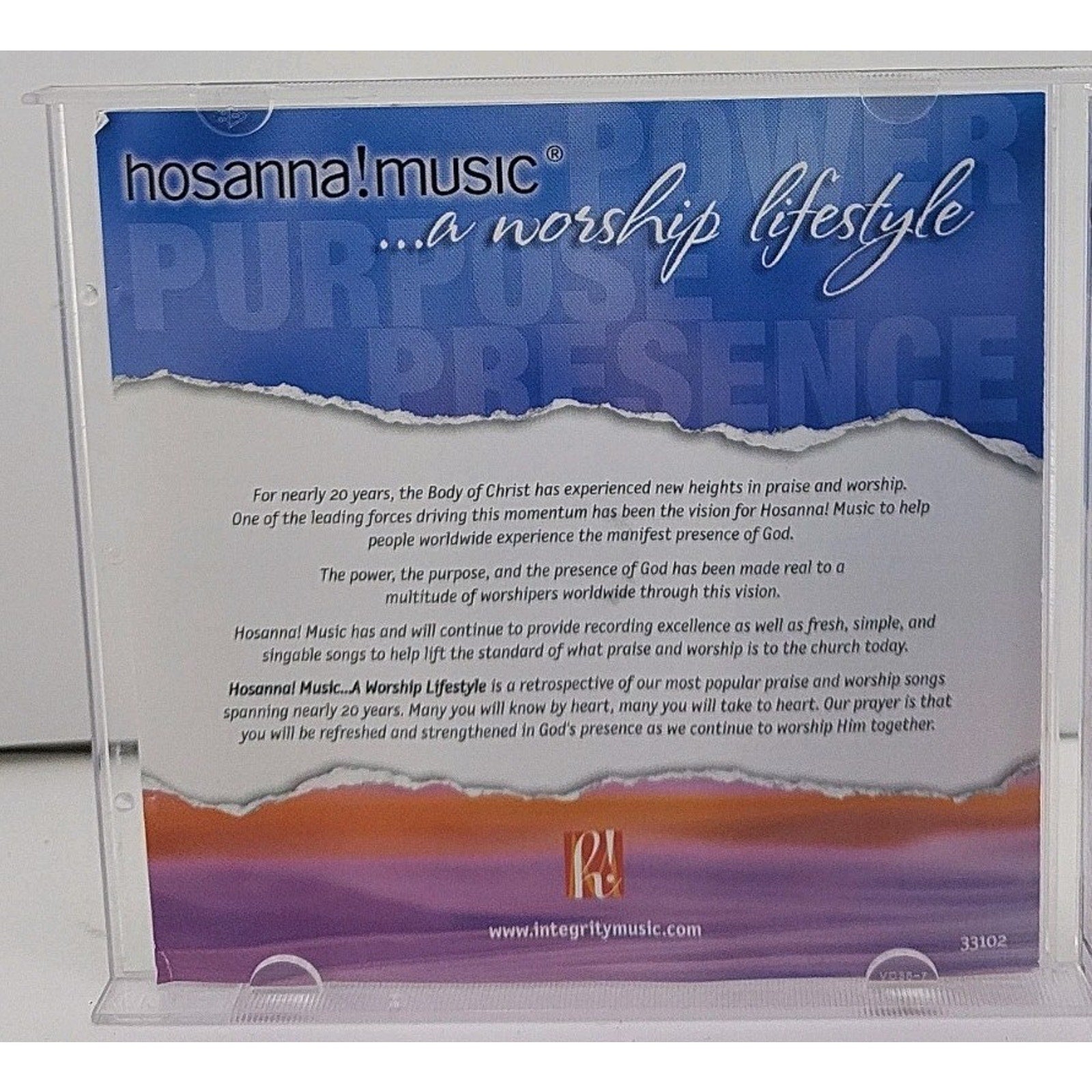 Various - A Worship Lifestyle: Power, Purpose, Presence - Music CD
