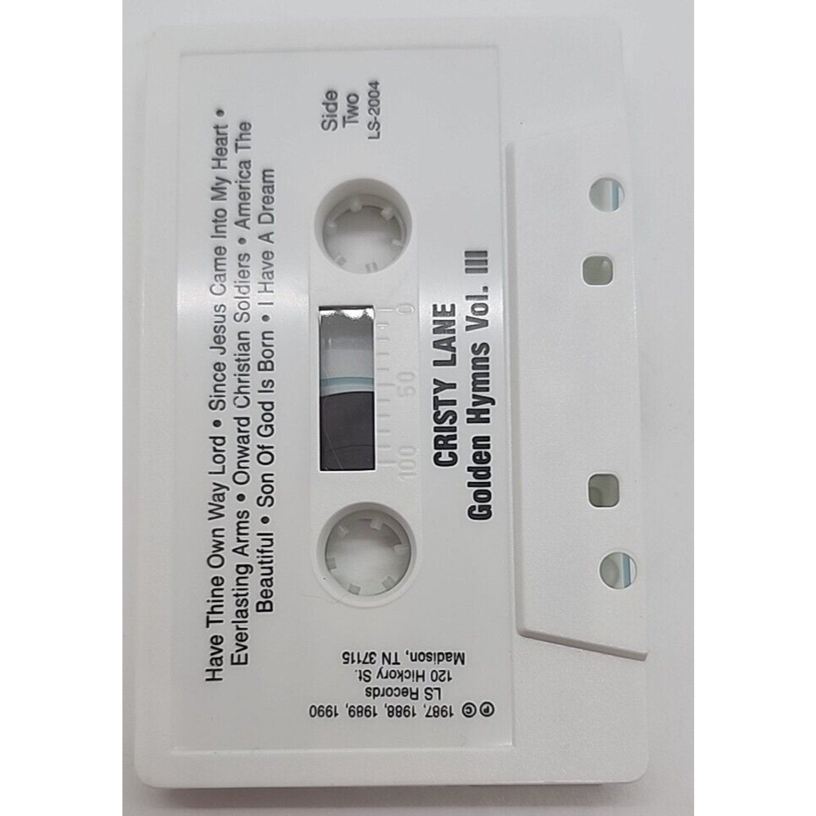 Cristy Lane Golden Hymns Vol III (Cassette)