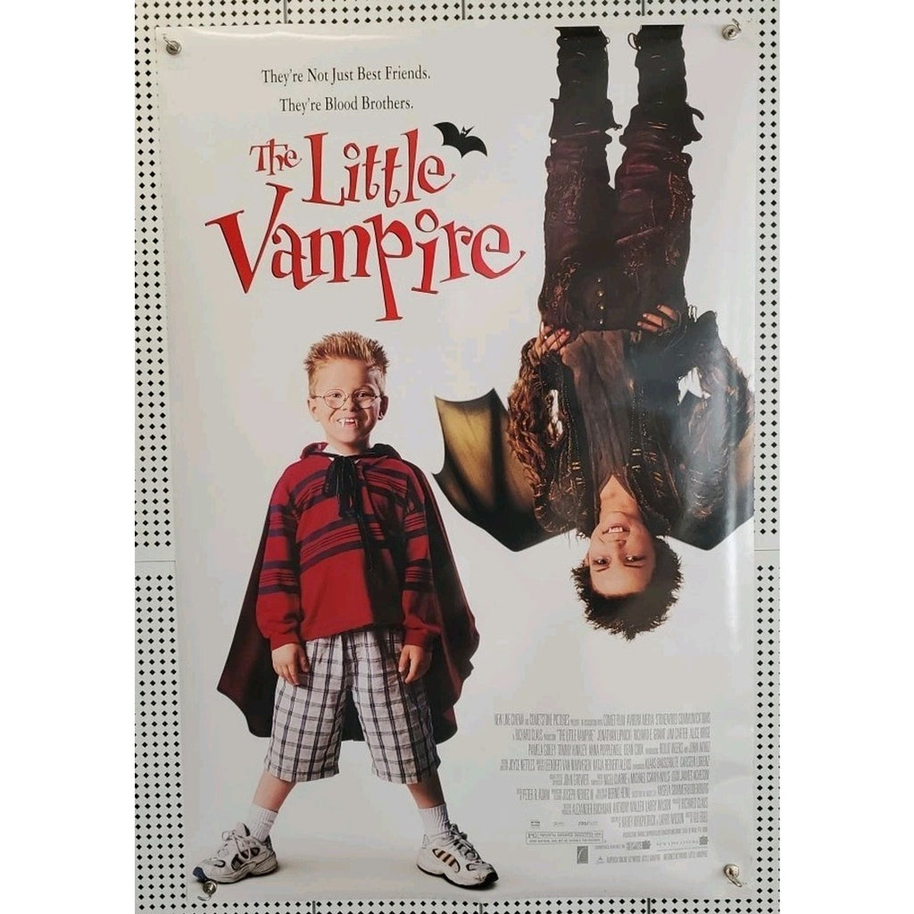 The Little Vampire DS Original Movie Poster (2000) 27x40 Halloween *TORN*