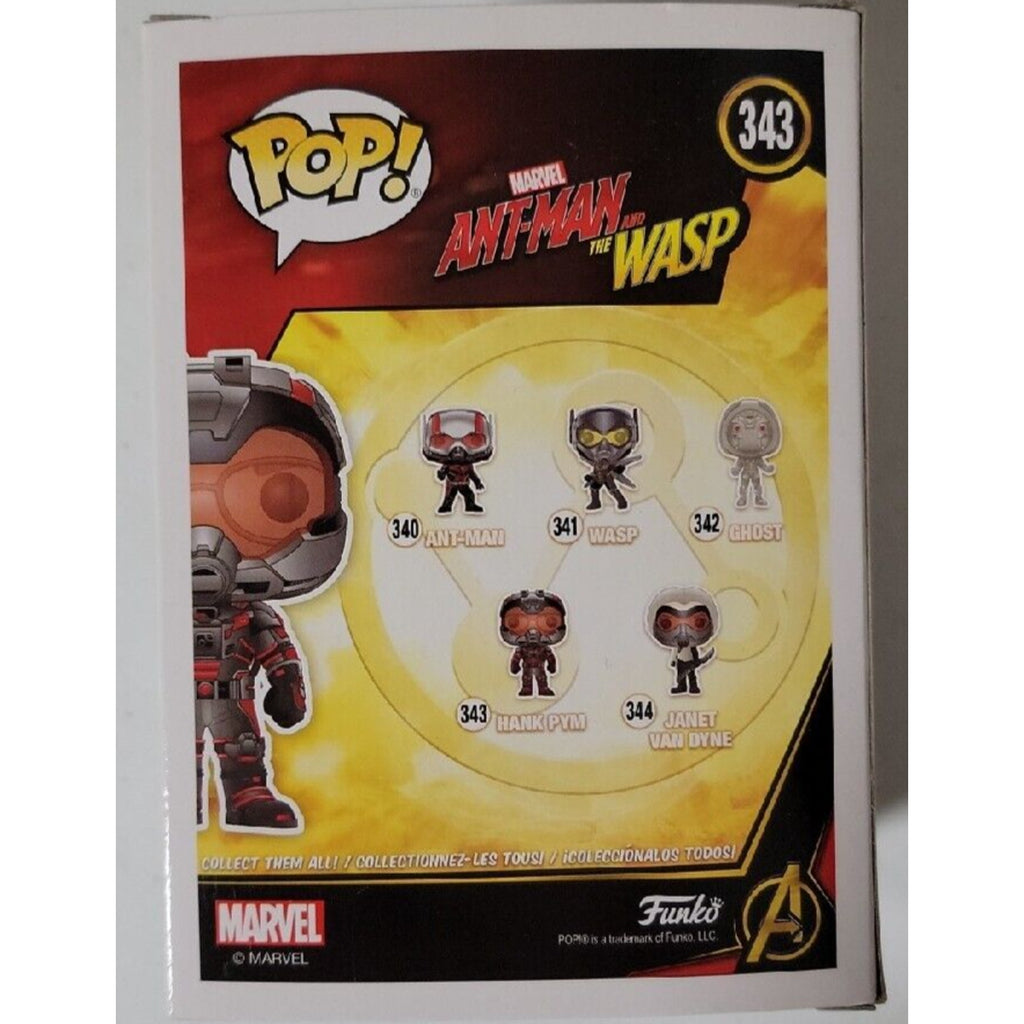 Funko POP! Marvel Ant-Man and the Wasp Hank Pym #343 Vinyl Figure