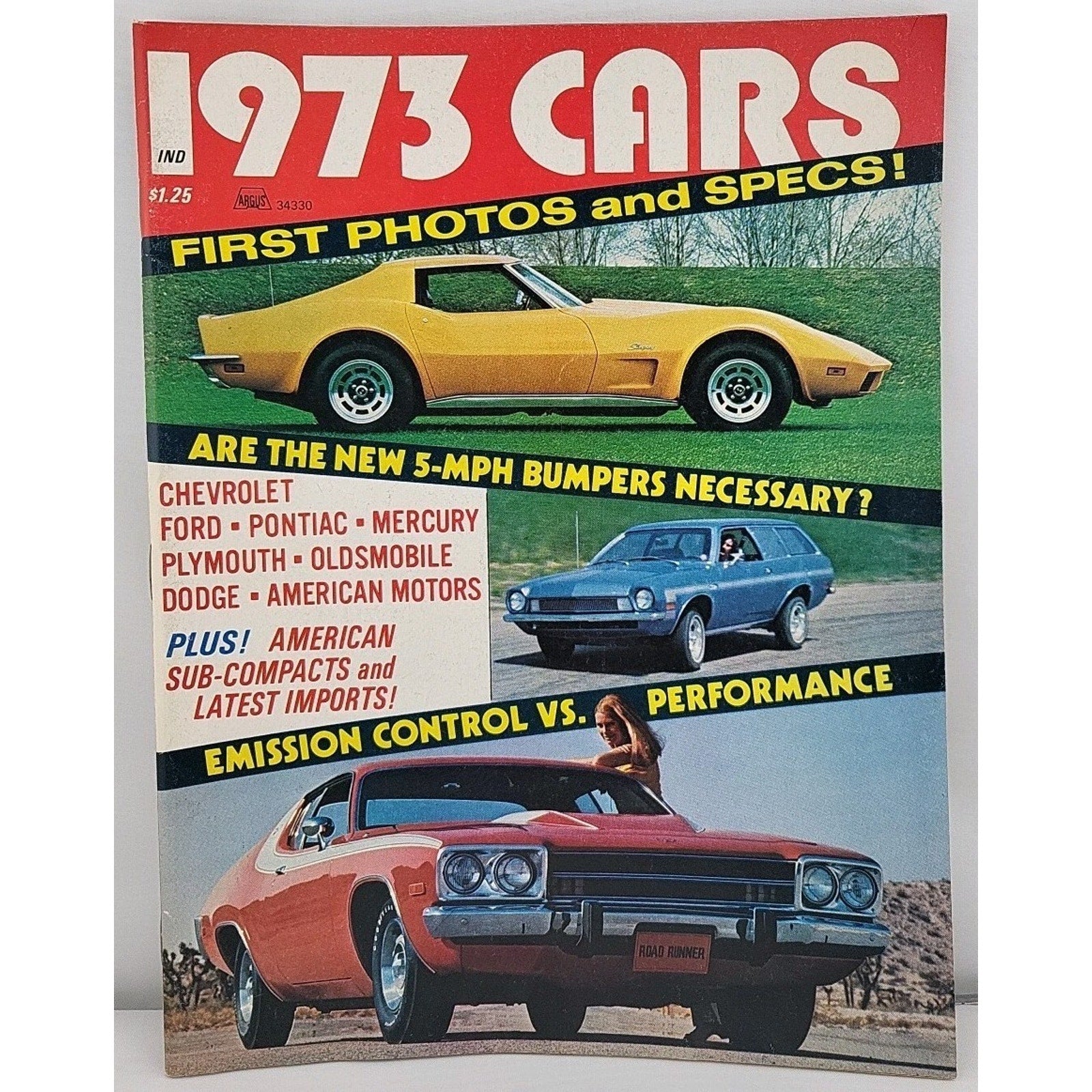 1973 Cars Magazine First Photos and Specs