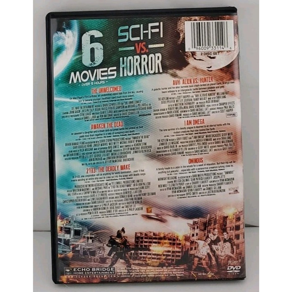 6-Movie Sci Fi vs. Horror (2-DVD)