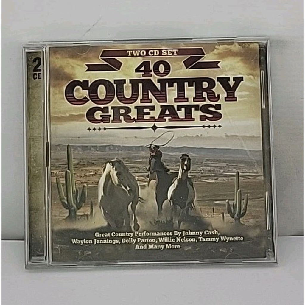 40 Country Greats By Various Artists (2 CD Set)