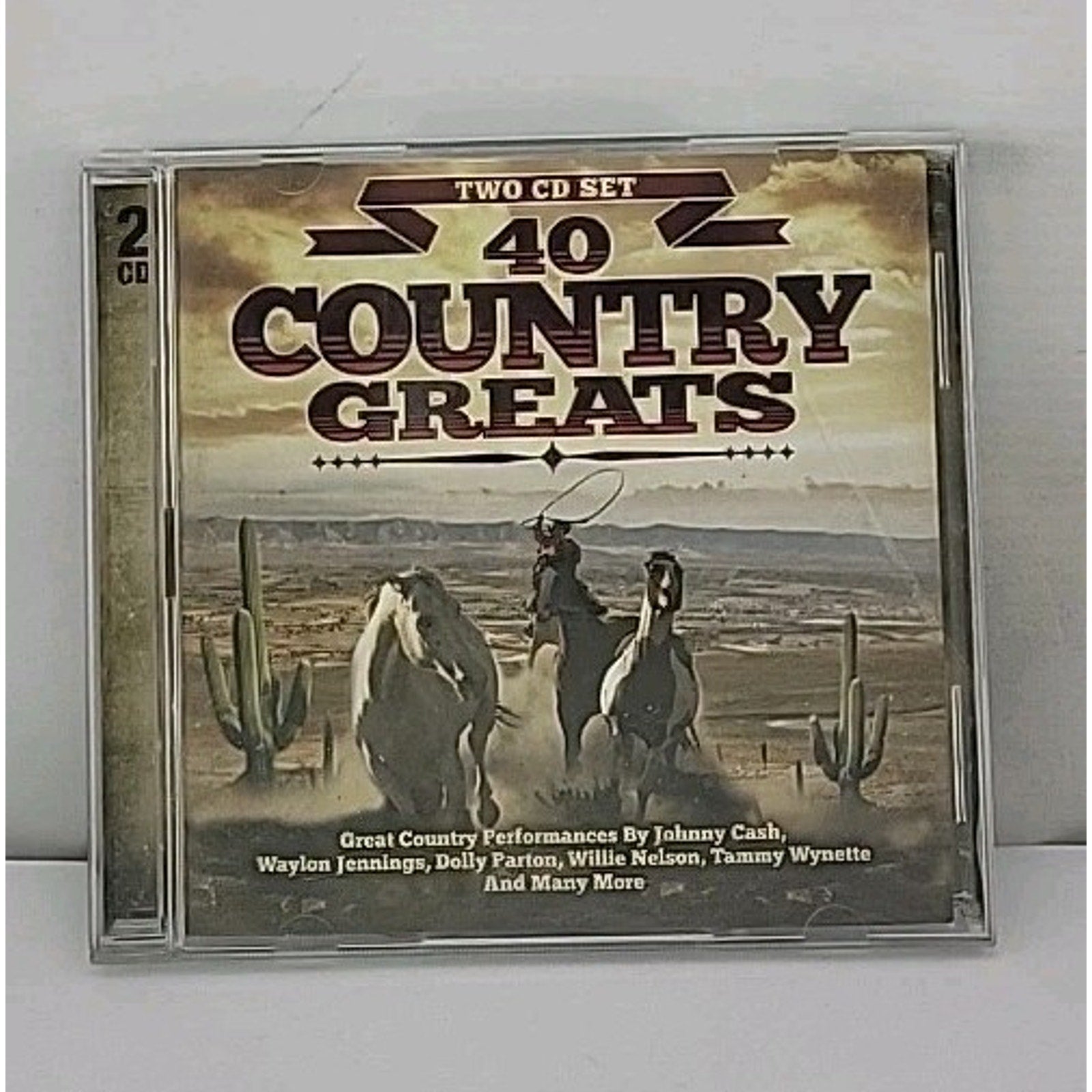40 Country Greats By Various Artists (2 CD Set)