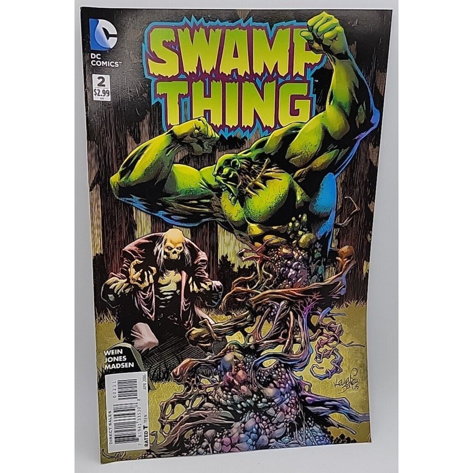 Swamp Thing "A Walk Among the Tombstones!" #2 April 2016 DC Comics Wein Jones