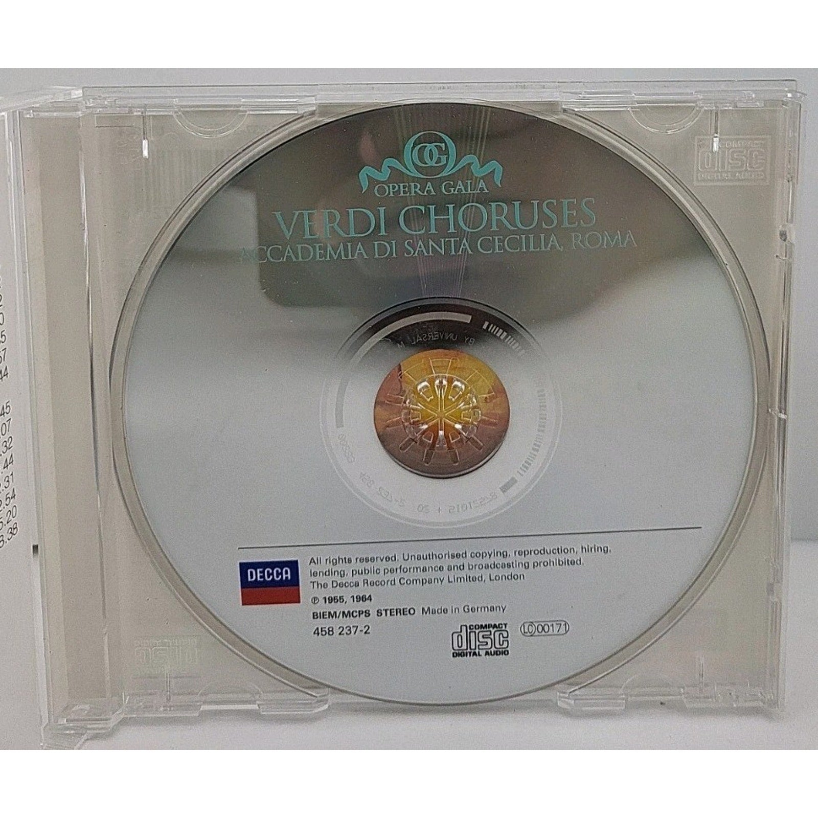 Choruses by Accademia Di Santa Cecilia Chorus (CD, 2000)