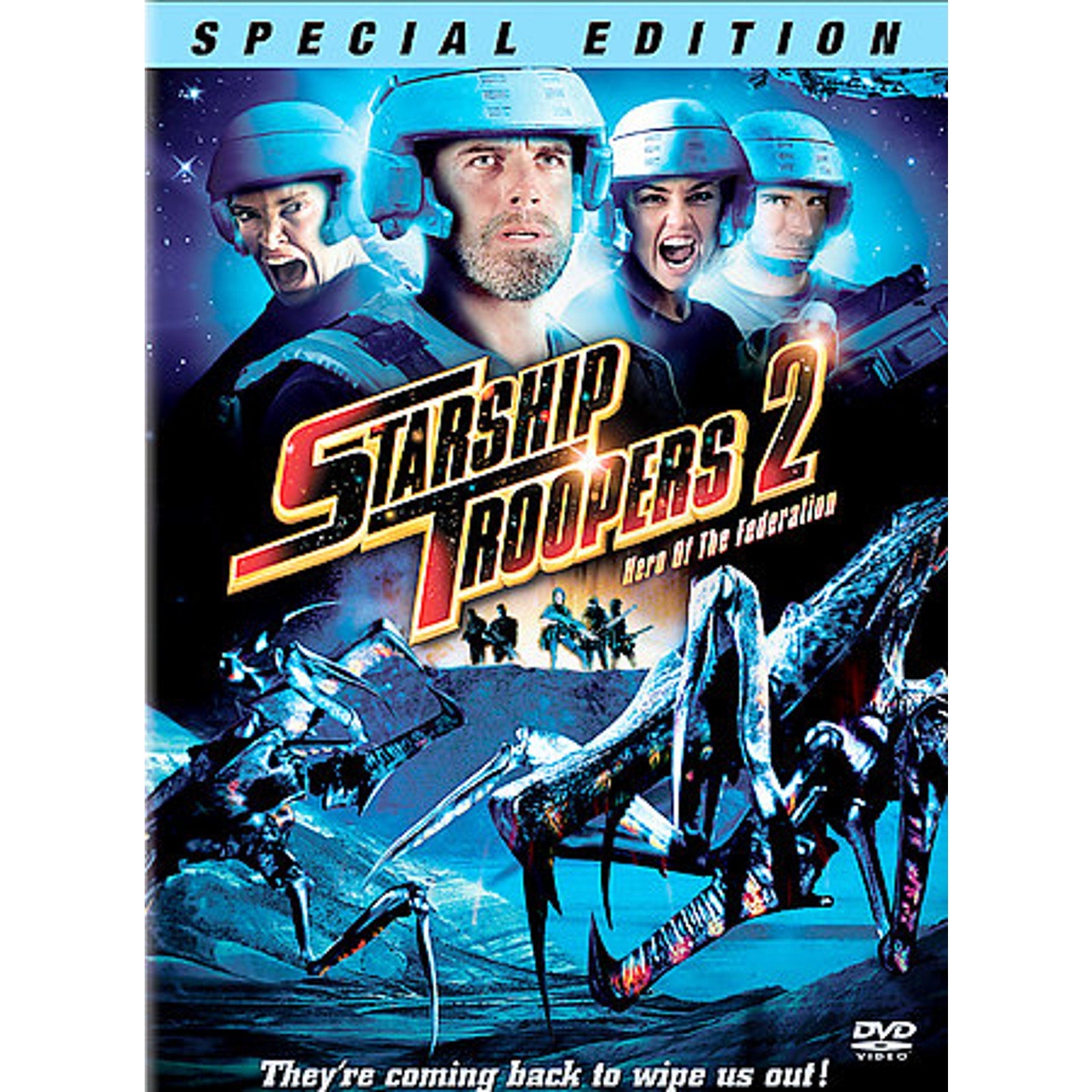 Starship Troopers 2: Hero of the Federation (DVD, 2004, Special Edition)