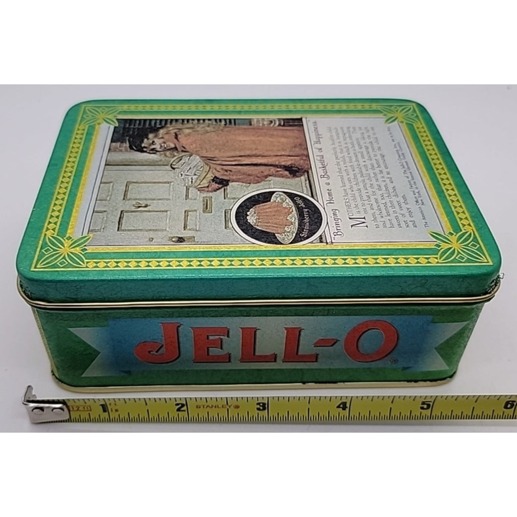 Strawberry Jell-O Tin