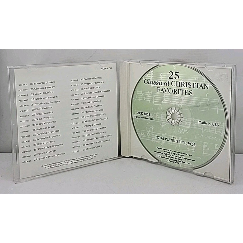 25 Classical Christian Favorites by Various (CD, 2003)
