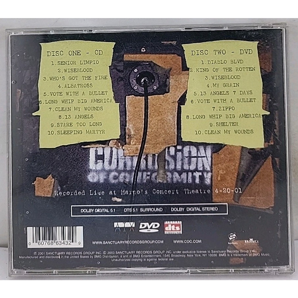 Live Volume by Corrosion of Conformity (CD, 2003)