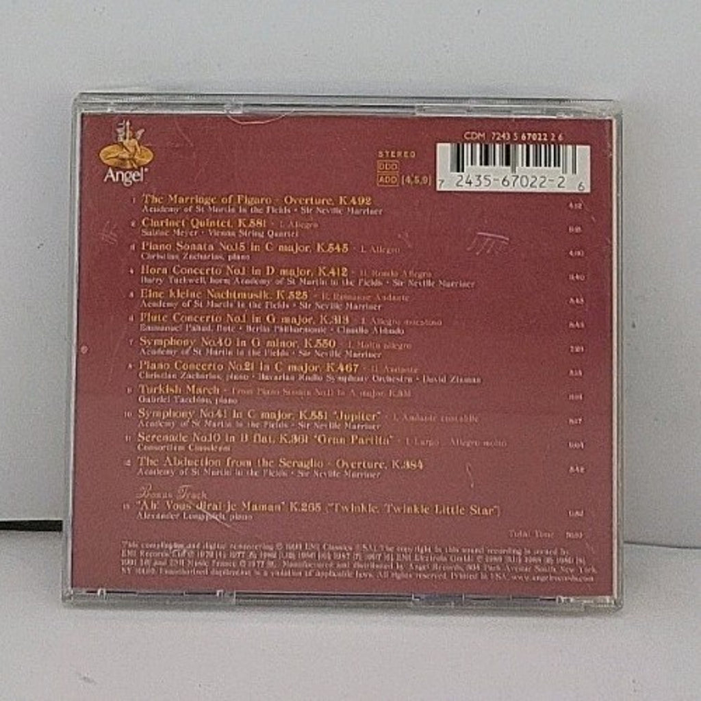 Perfect Mozart by W.A. Mozart (CD, 1999)