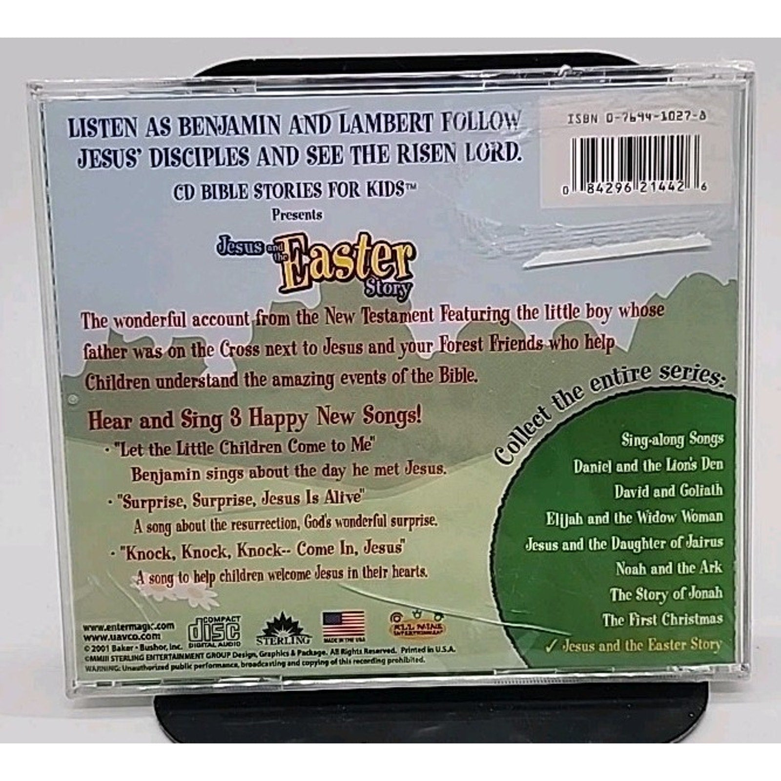 Easter Jesus And The Easter Story For Kids CD Bible Stories *Brand New*