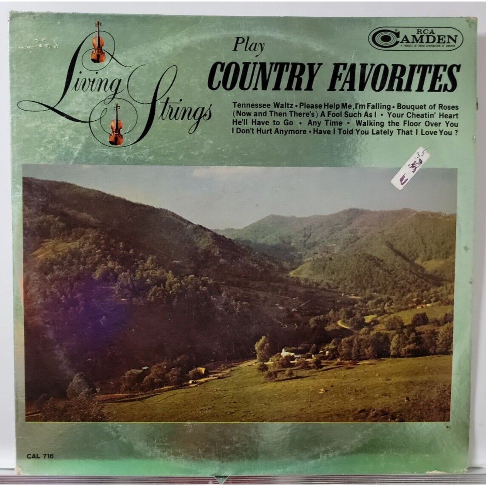 Living Strings – Living Strings Play Country Favorites (Record)