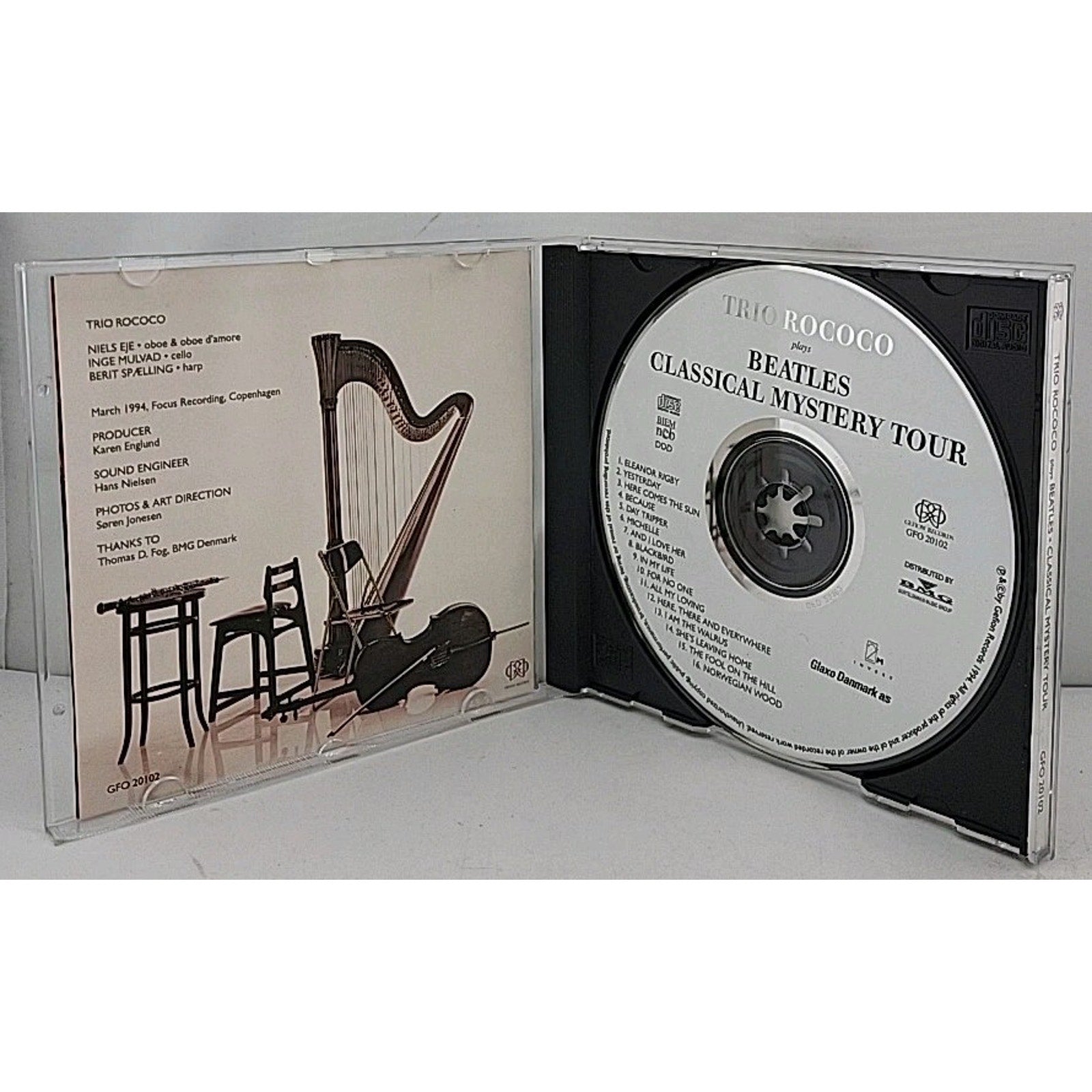 Trio Rococo Plays Beatles Classical Mystery Tour GFO 20102 (CD)