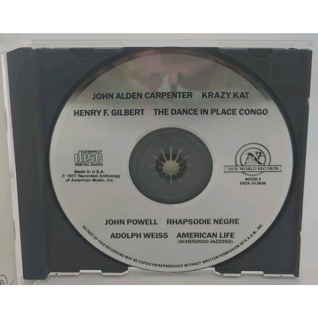 Krazy Kat / Dance in Place Congo / Rhapsodie Negre (CD)