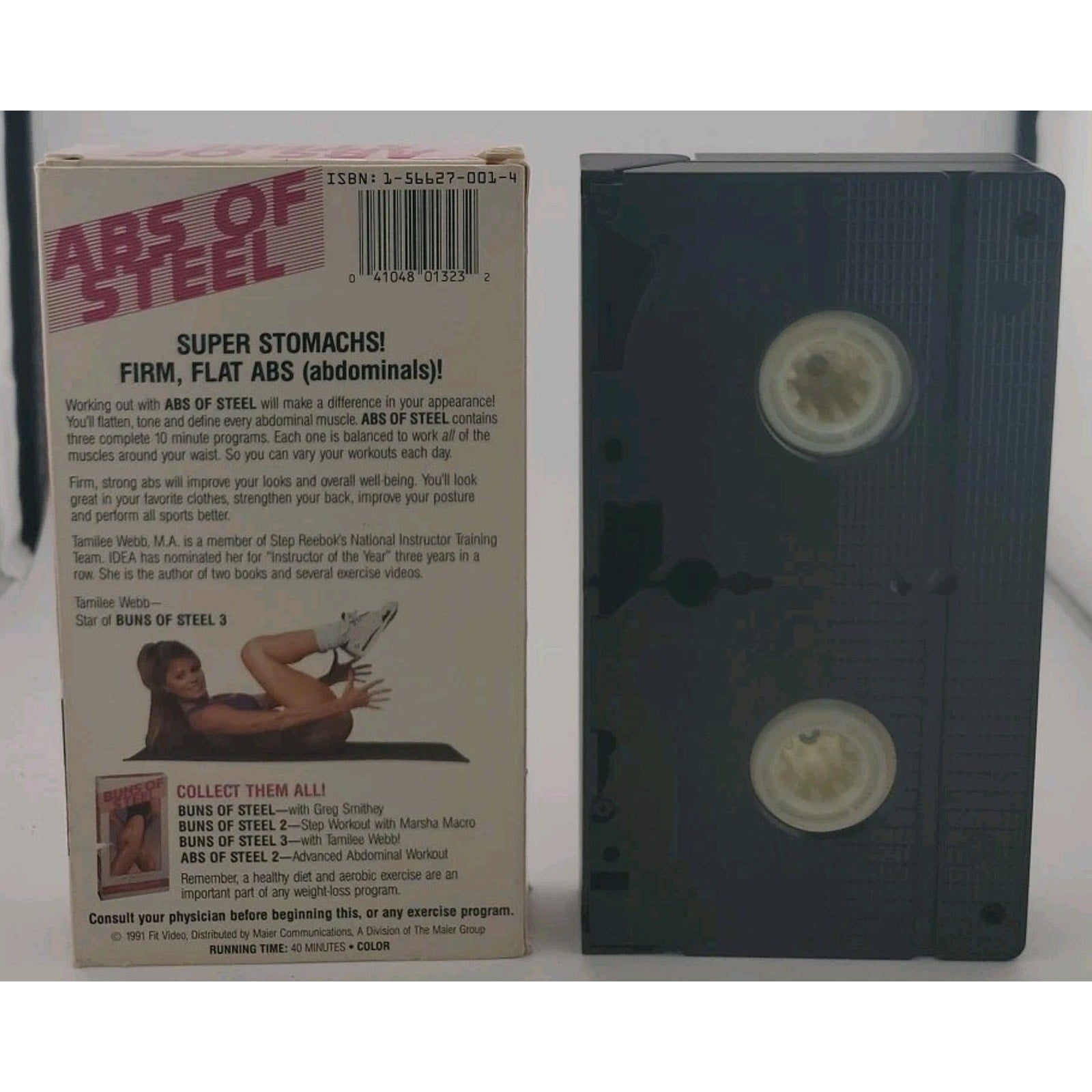Abs of Steel - V. 1 (VHS, 1992)