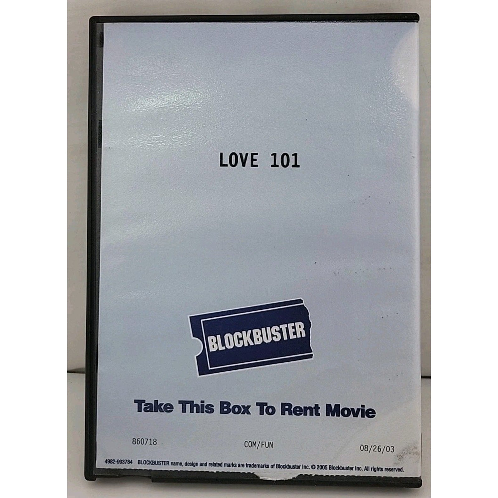 Love 101 (DVD, 2003)