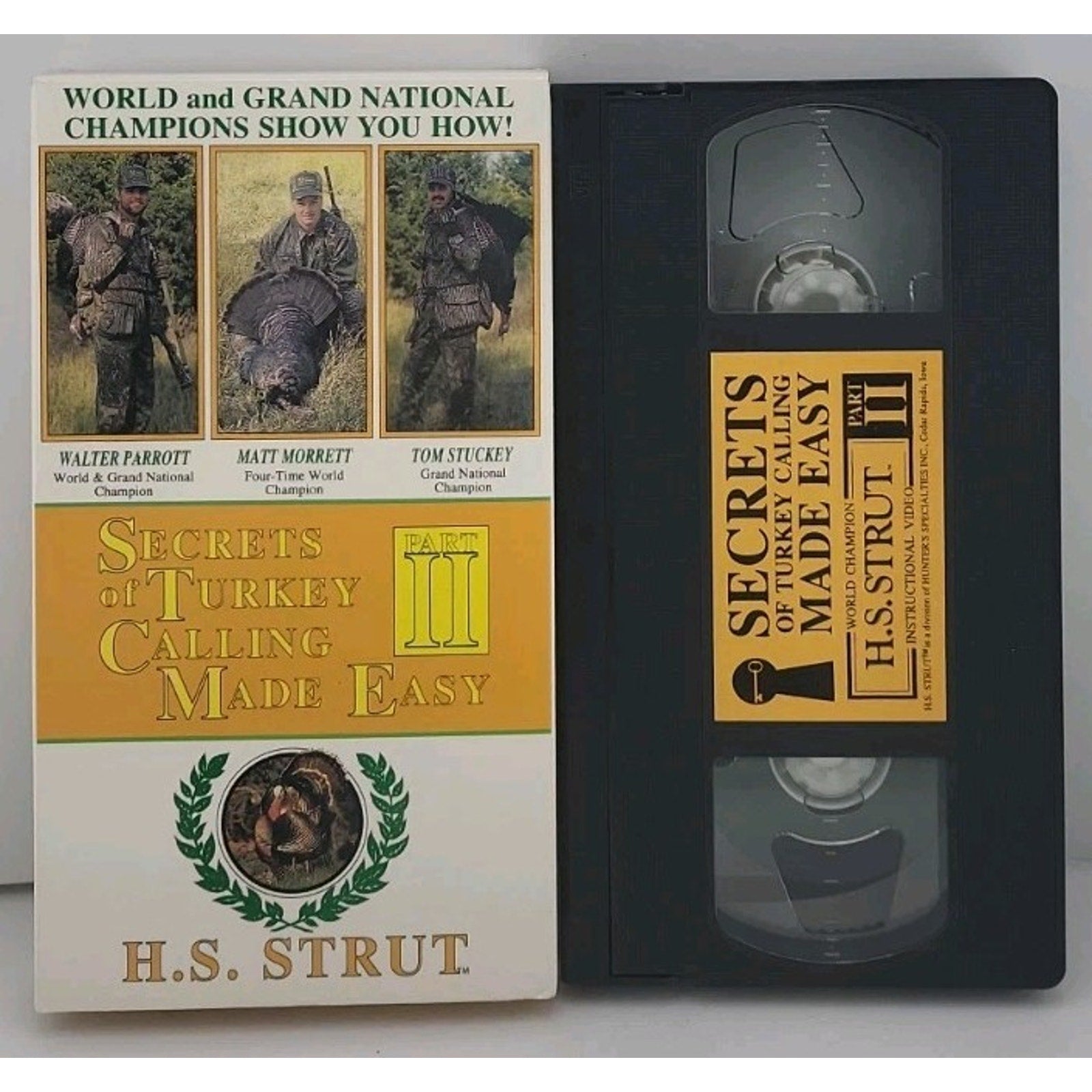 Turkey Hunting VHS Secrets Of Turkey Calling World Champions Part 2 II How To