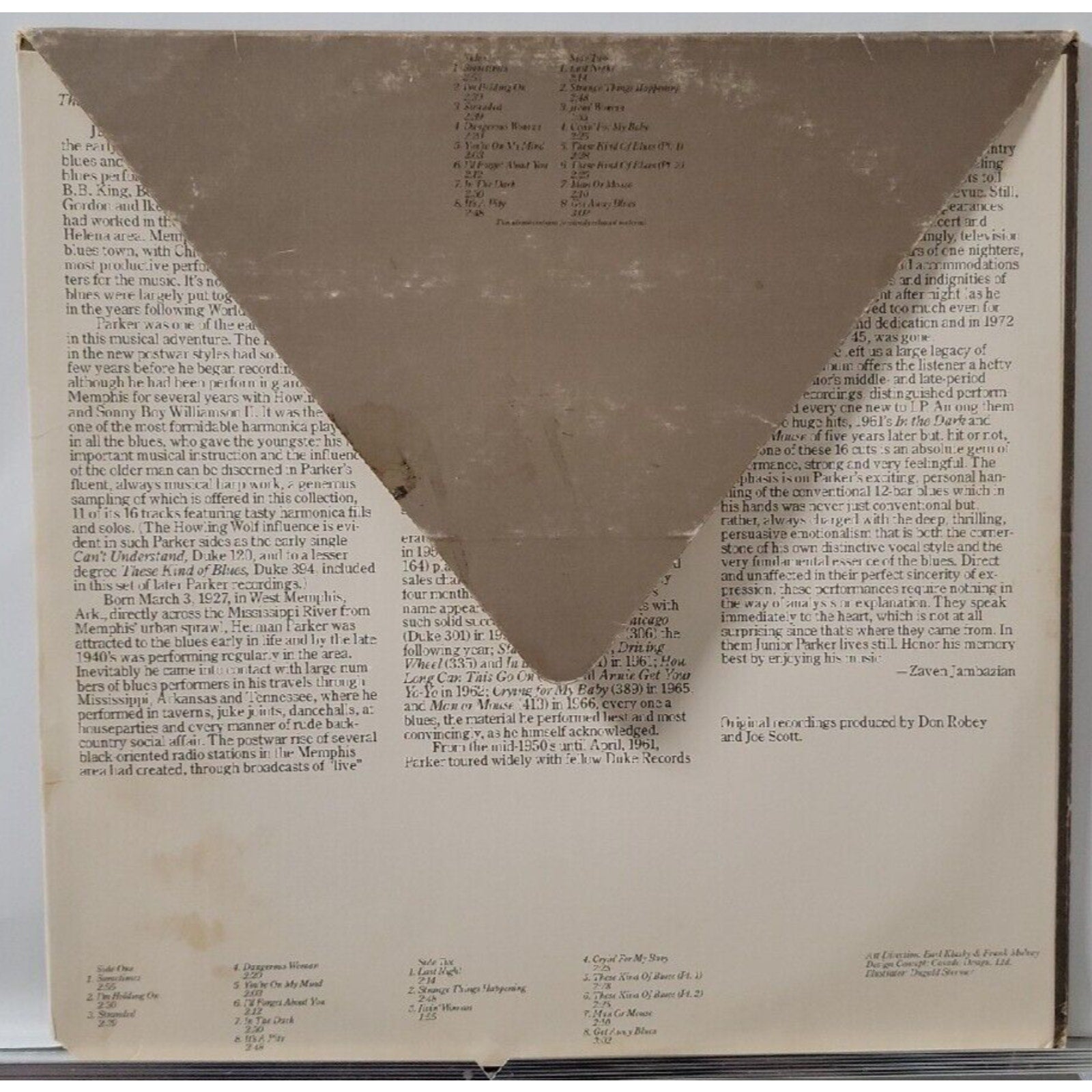 Junior Parker The ABC Collection (Record)