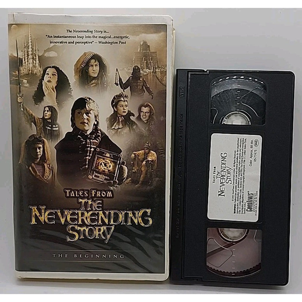 Tales from the Neverending Story - The Beginning (VHS, 2002, Clam Shell)