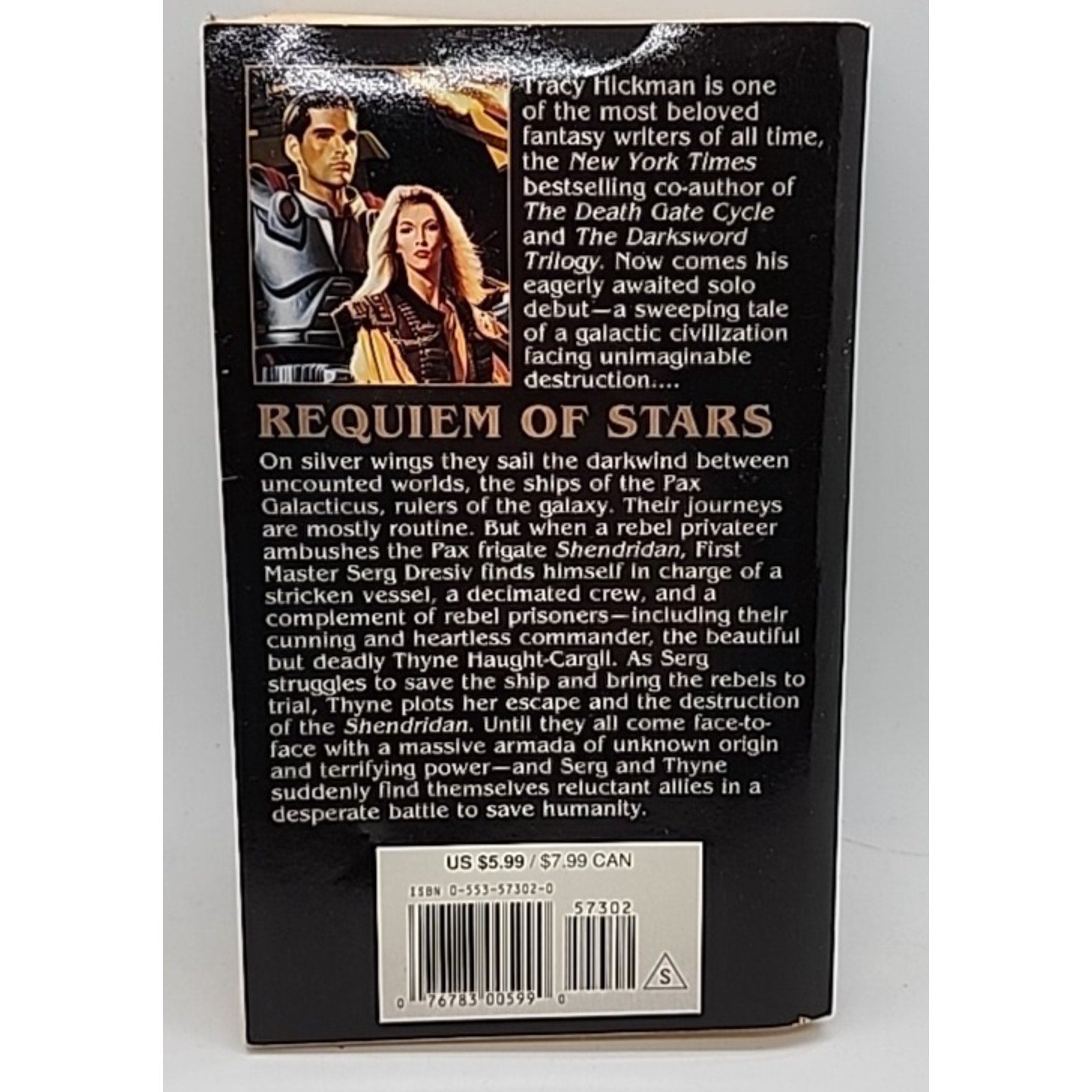 Requiem of Stars : Songs of the Stellar Wind by Tracy Hickman (1996,Mass Market)