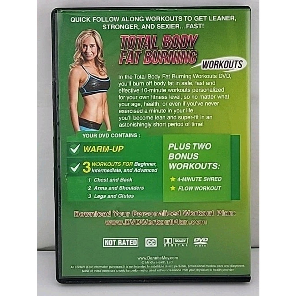 Danette May Total Body Fat Burning Workouts DVD Fitness