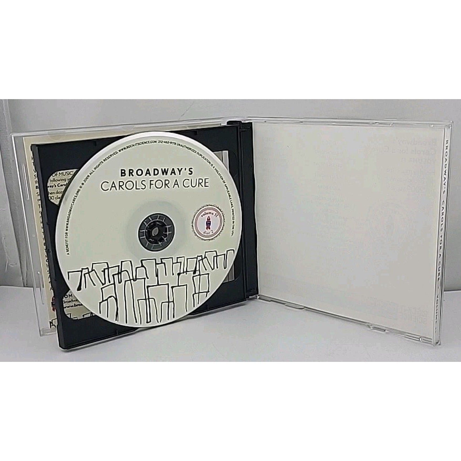 Broadway's Carols for a Cure 11 by Various (CD, 2009)