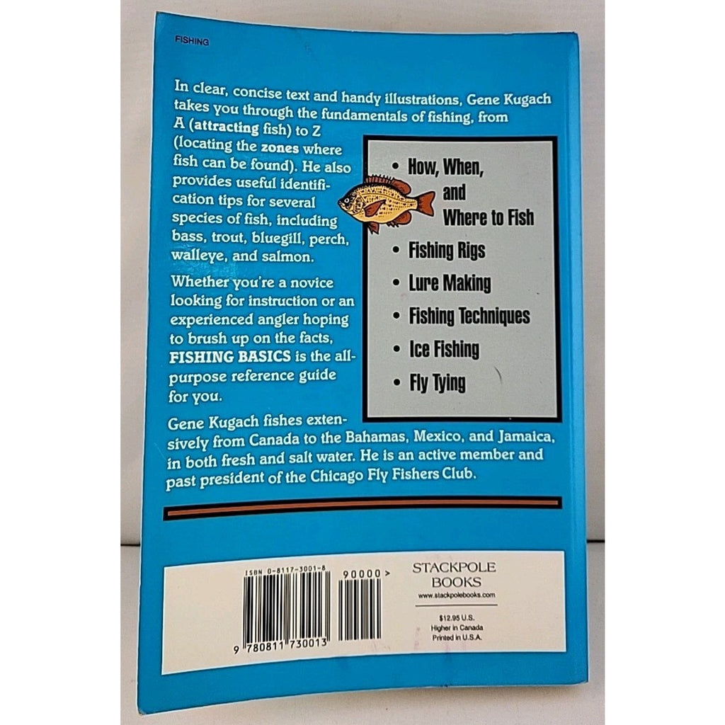 Fishing Basics by Gene Kugach (1993, Trade Paperback)