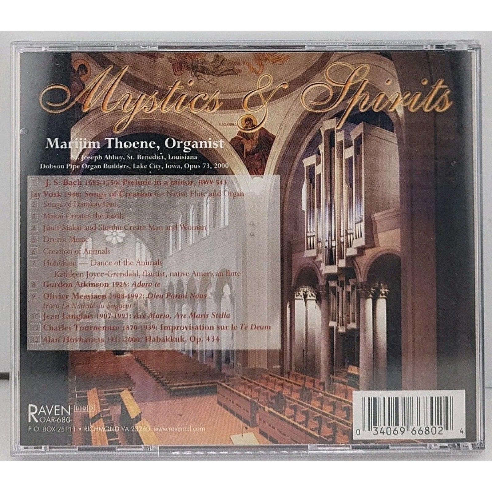 Mystics & Spirits by Marijim Thoene (CD, 2004) *Brand New*