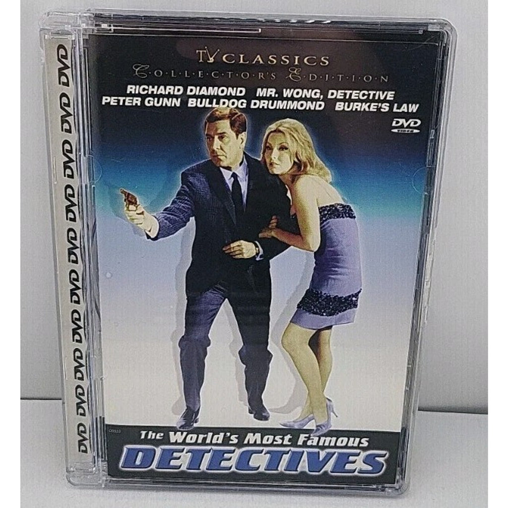 Tv Classics the Worlds Most Famous Detectives 4 DVD Set 21 Episodes