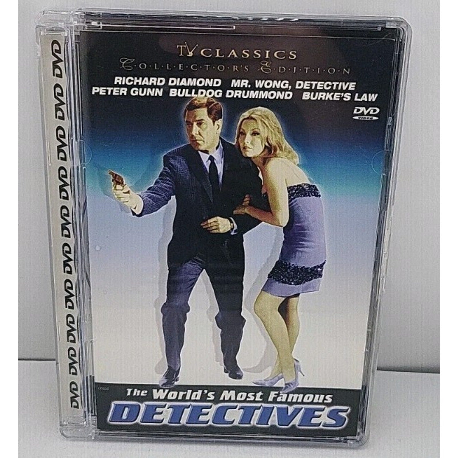 Tv Classics the Worlds Most Famous Detectives 4 DVD Set 21 Episodes