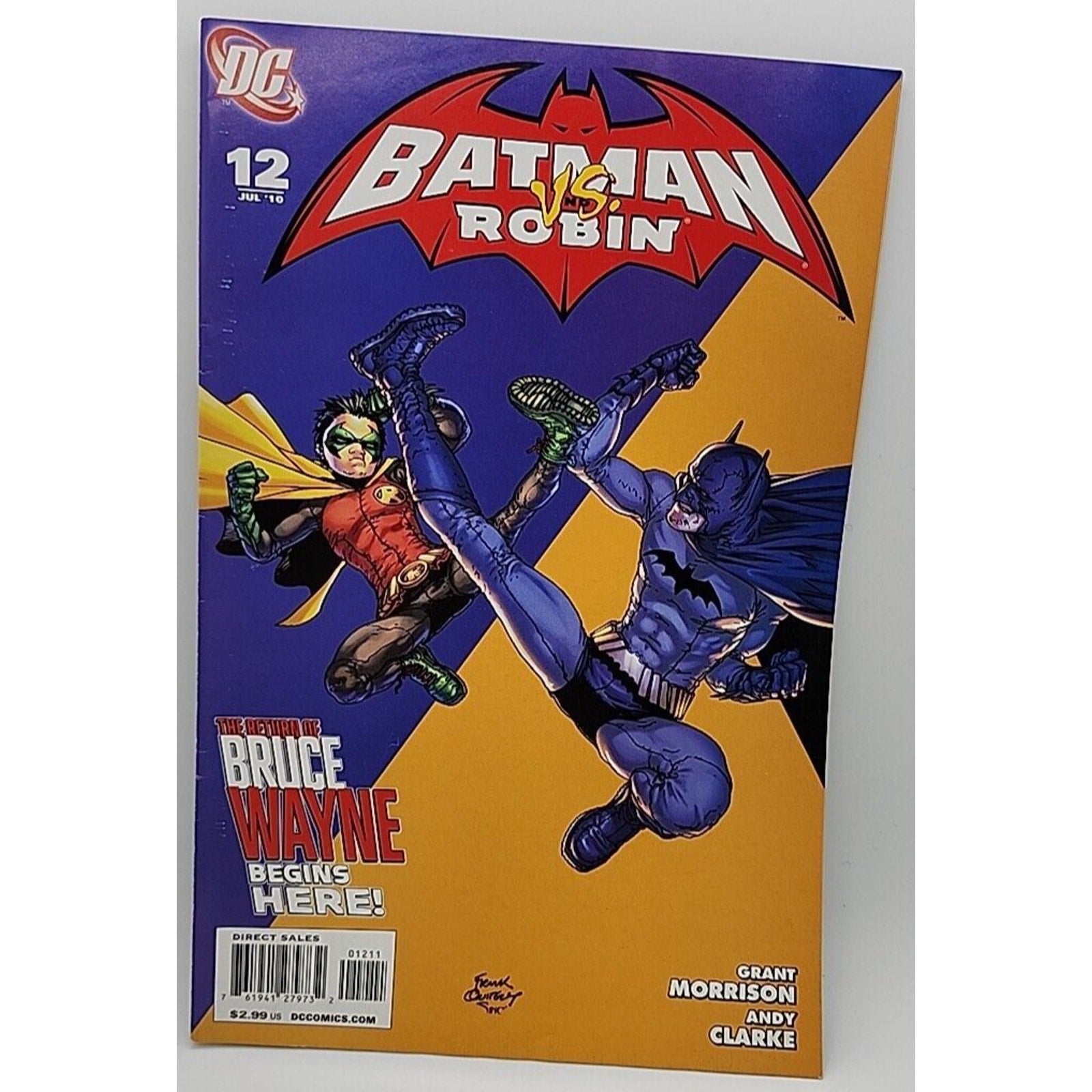 Batman Vs. Robin #12 (DC Comics 2010)
