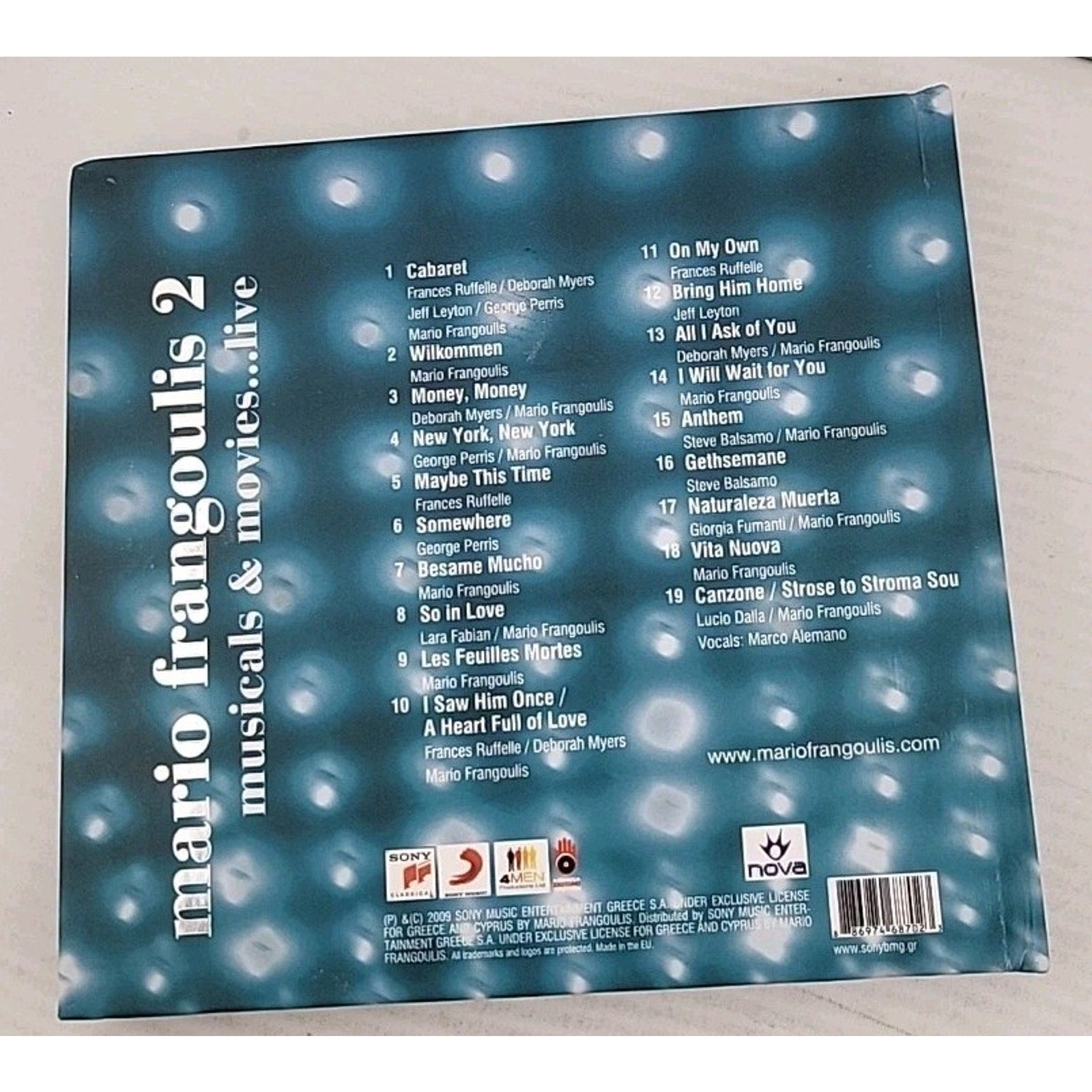 Mario and Friends 2: It Makes the World Go Around by Mario Frangoulis (CD,...