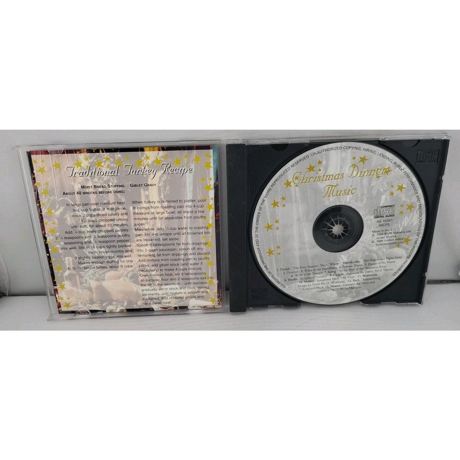Christmas Dinner Music by Various Artists CD