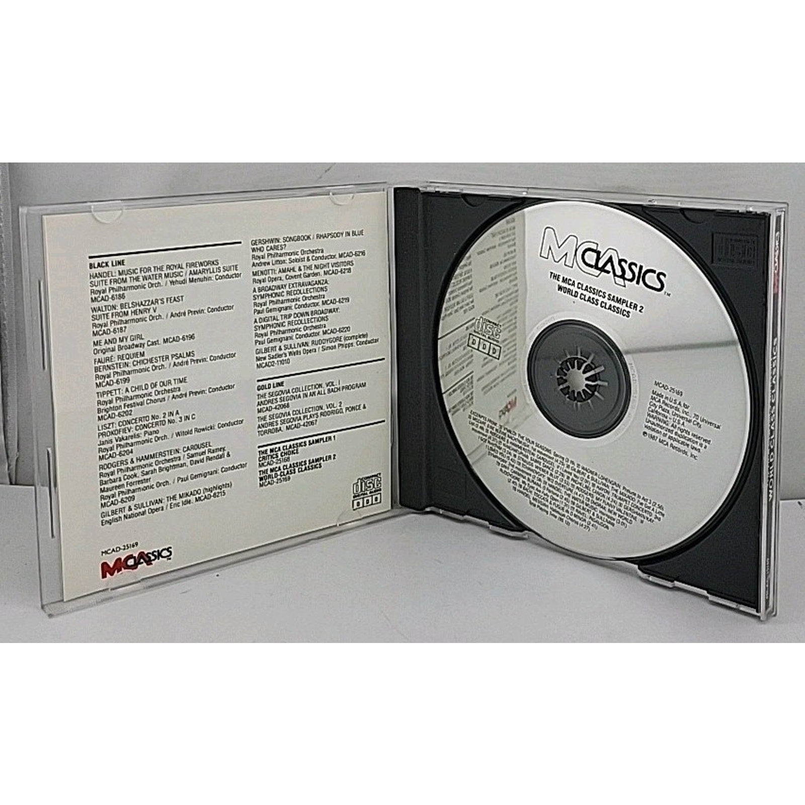 World Class Classics - The MCA Classics Sampler CD
