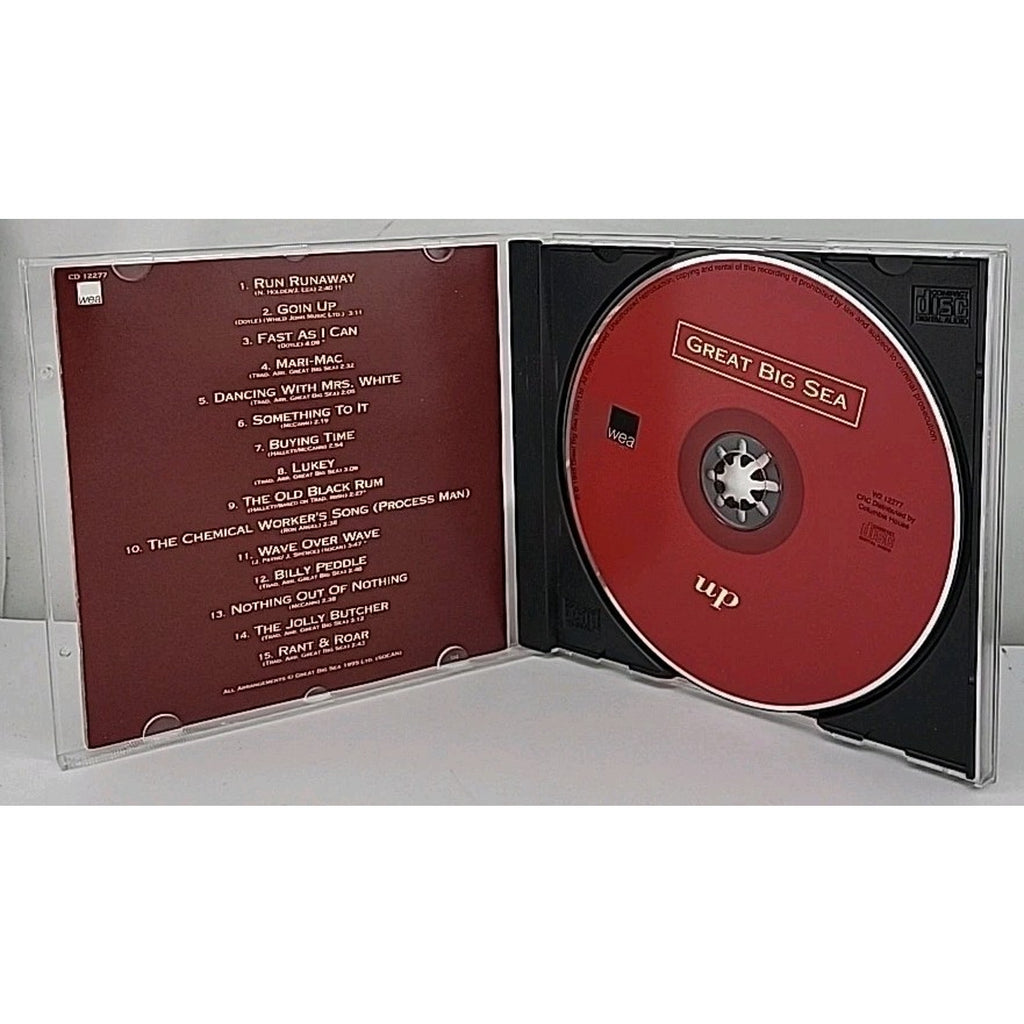 Great Big Sea Up CD Album 1995 WEA Columbia House Canada