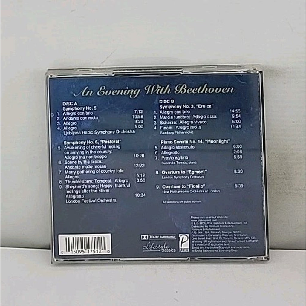 Evening with Beethoven by Ludwig van Beethoven (CD, 1999)