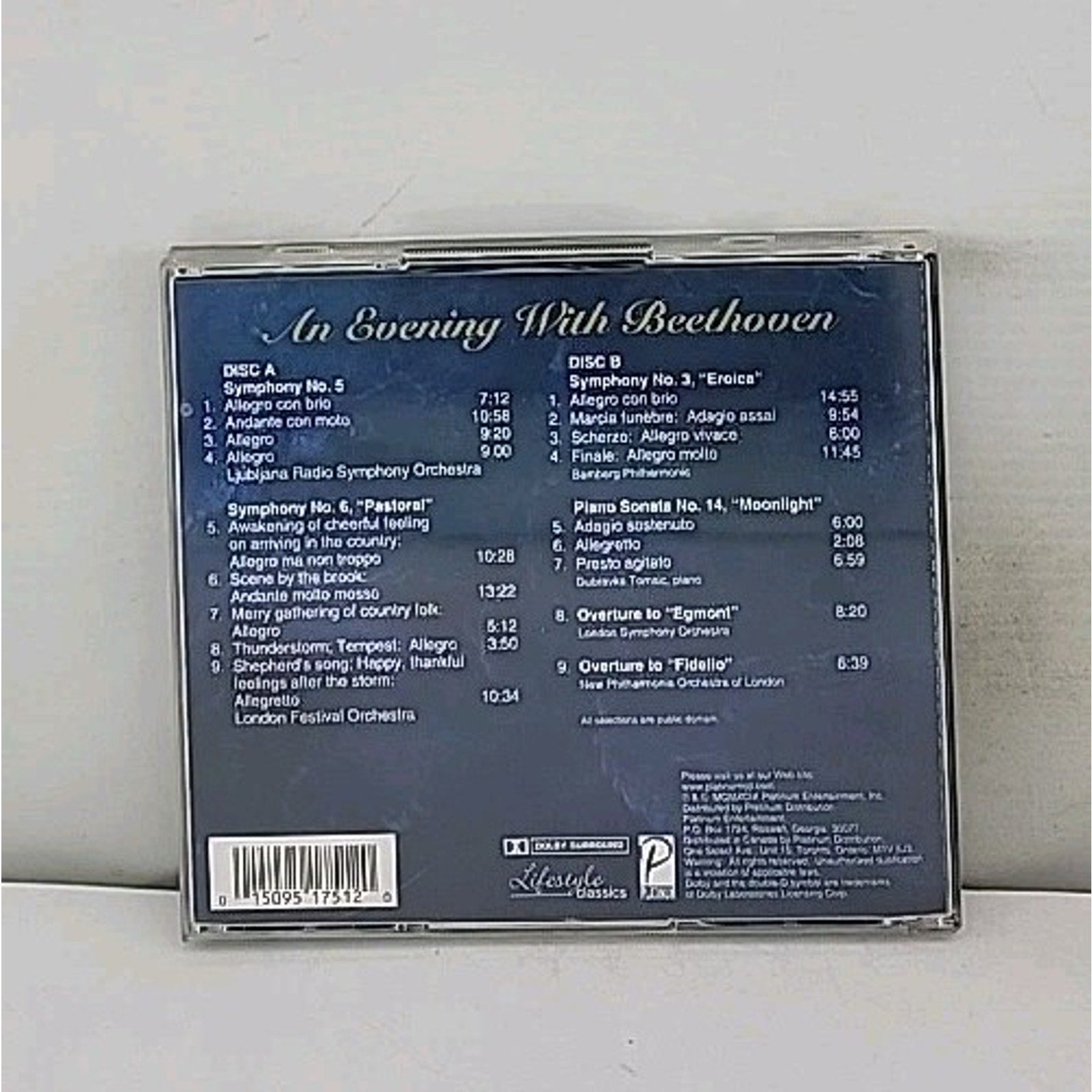 Evening with Beethoven by Ludwig van Beethoven (CD, 1999)