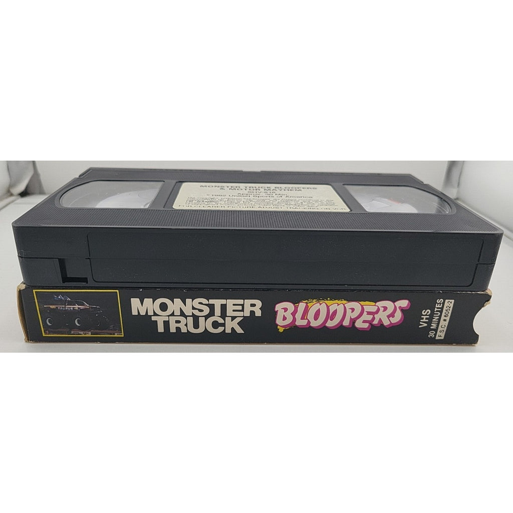 Monster Truck Bloopers (VHS, 1995)
