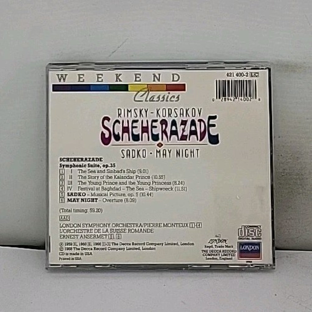 Rimsky-Korsakov: Scheherazade, by Rimsky-Korsakov, Nikolai (CD, 2010)