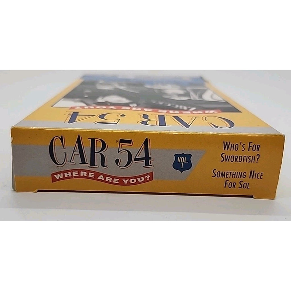 Car 54 Where Are You - V. 1 (VHS) Who's For Swordfish?/ Something Nice For Sol