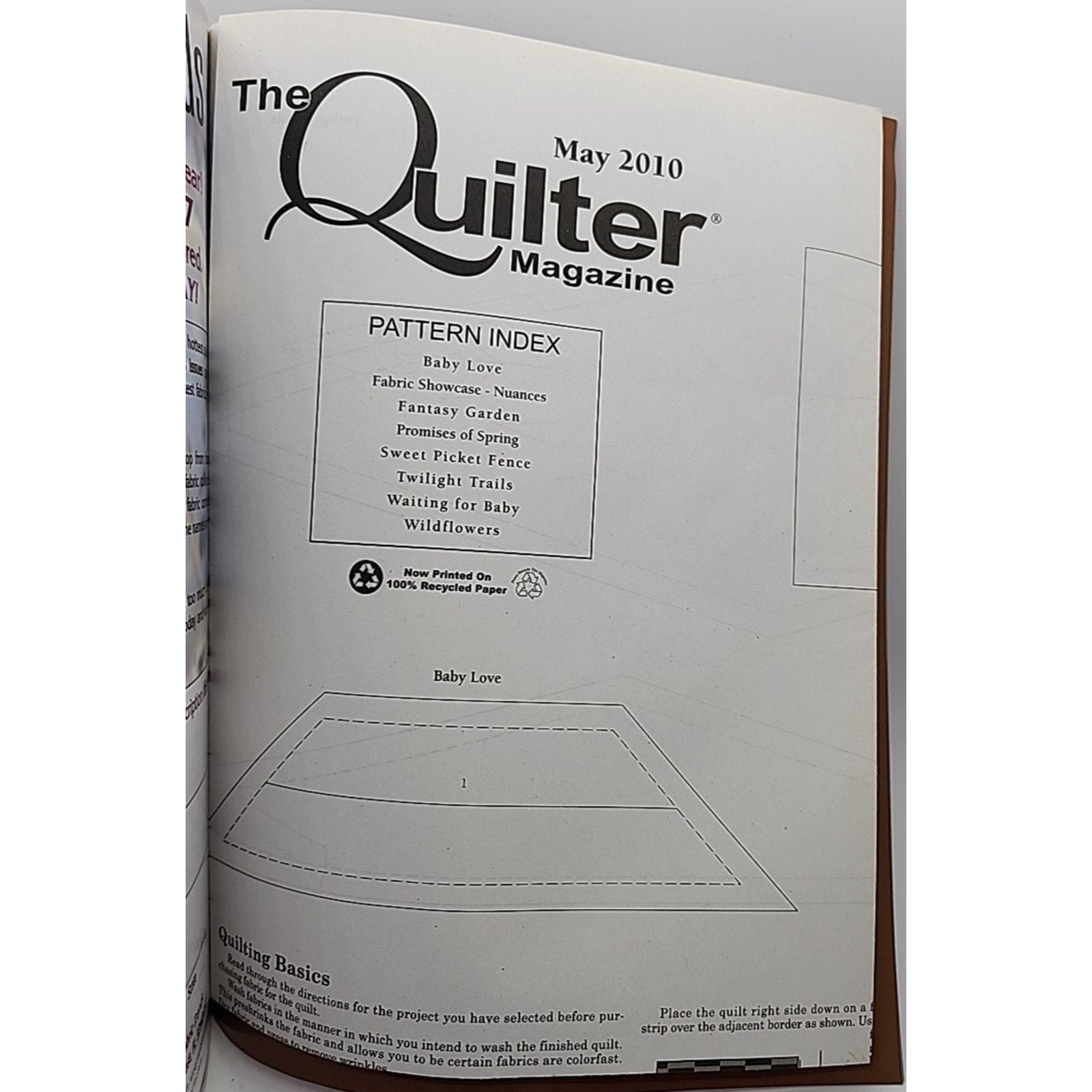 The Quilter Magazine May 2010